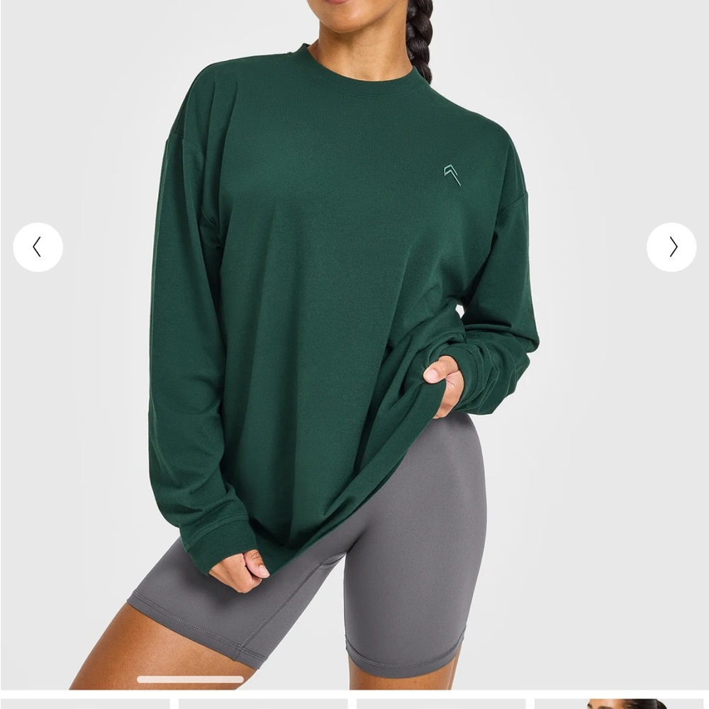 Oner Active Dark Green Long Sleeve Tee